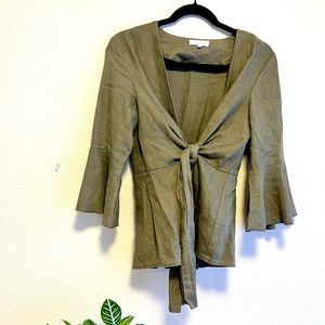 LITTLE LIES LINEN JACKET